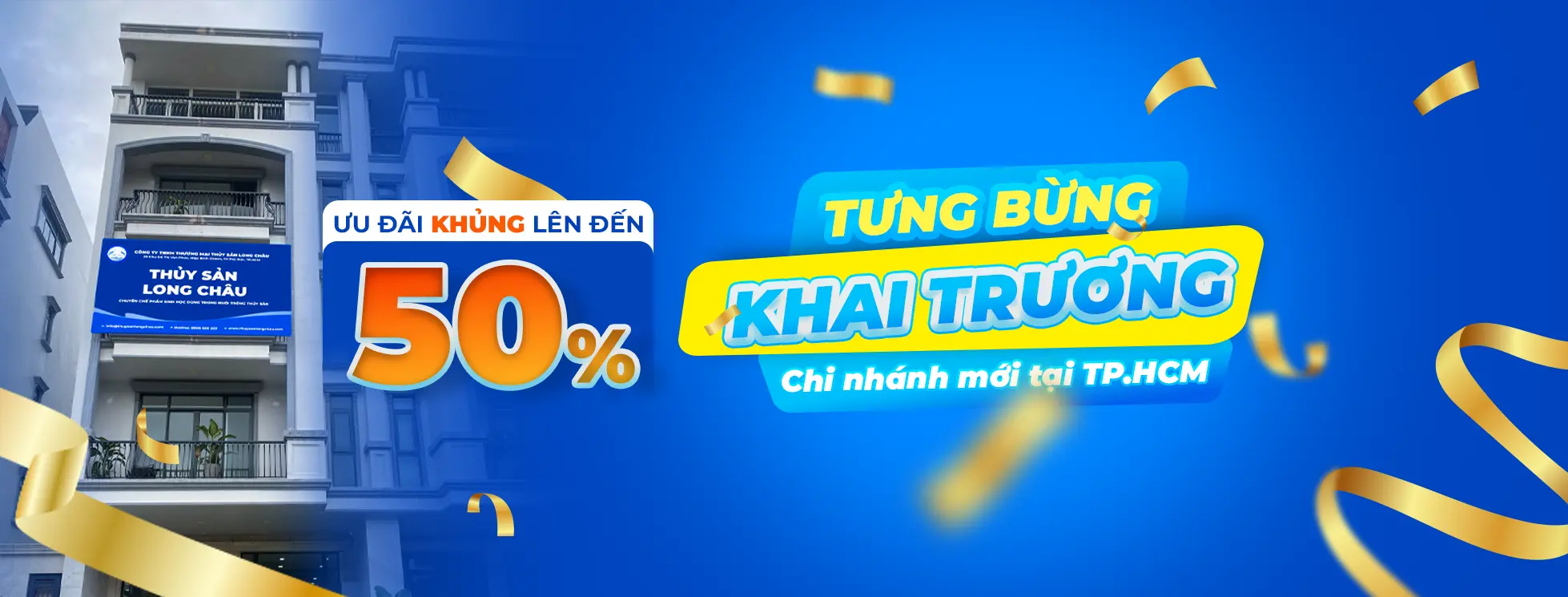 Thủy Sản Long Châu khai trương chi nhánh mới tại TP.HCM